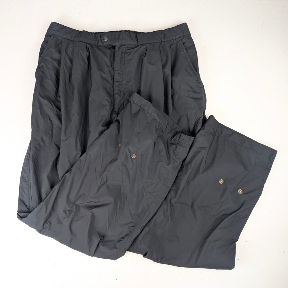 DryJoys by FootJoy Men's XL Black Golf Wind Rain Pants
